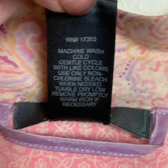 Liz Claiborne Summer  Housecoat, Soft Cotton, Size Large - Picture 8 of 8